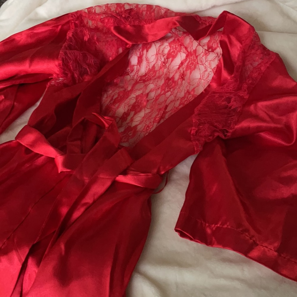 (4 for $20) satin robe